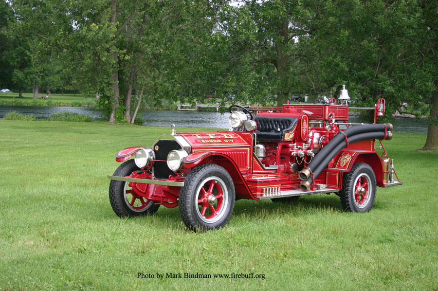 Antique fire apparatus photo
