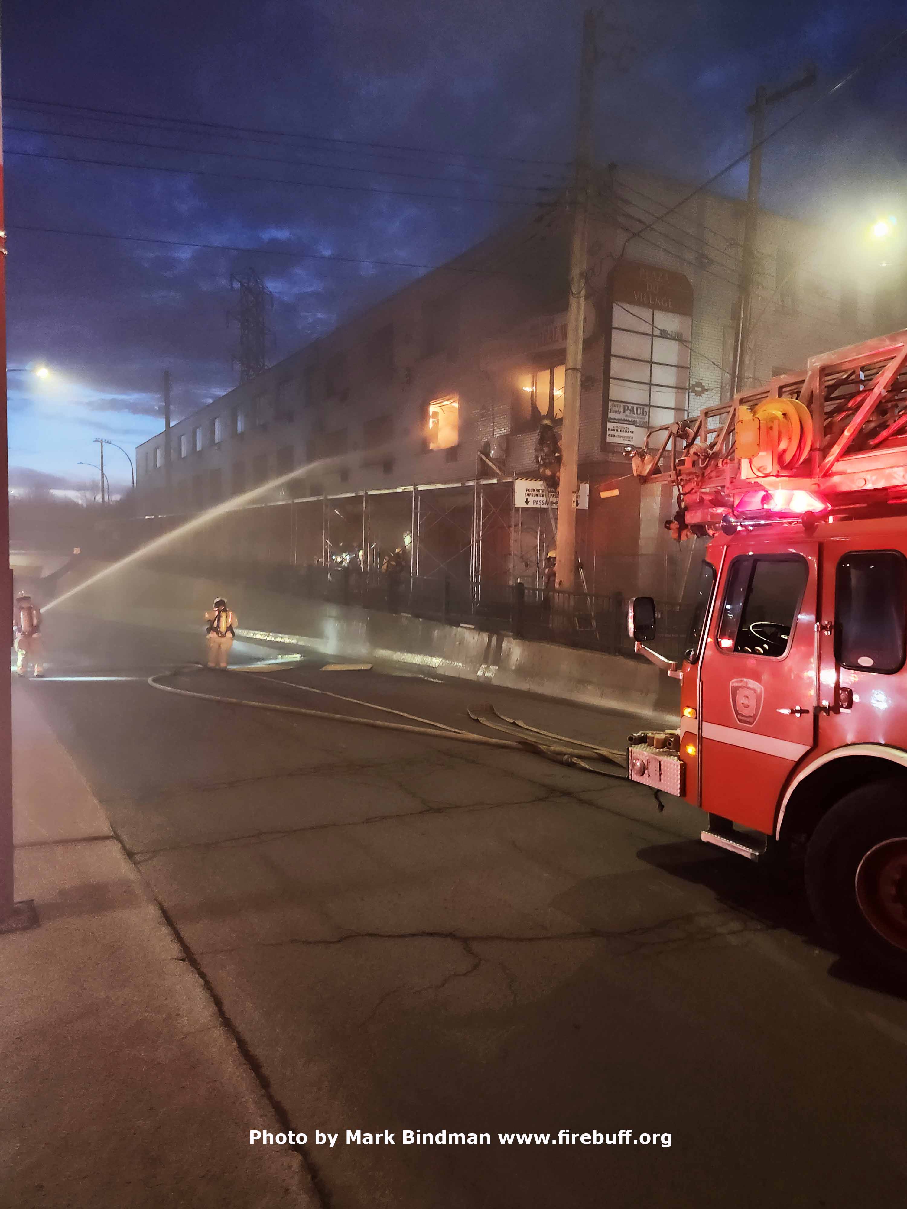 Fire ground / intervention photo