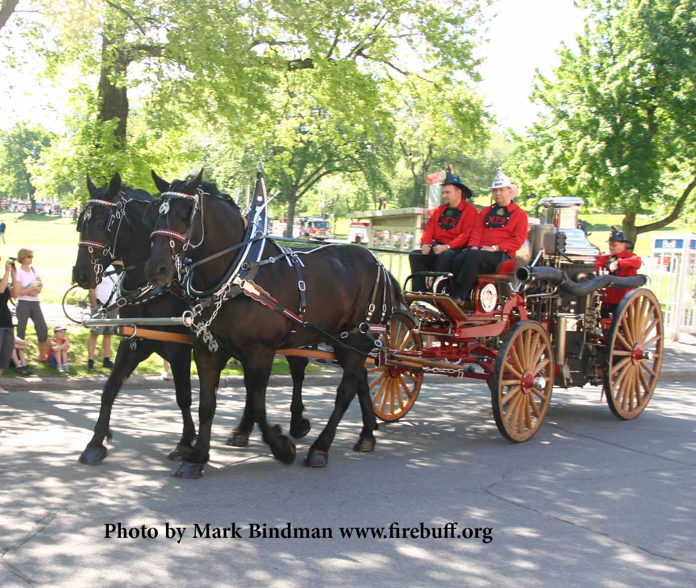 19th Century Horse Drawn Steam Engine